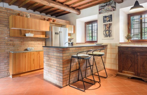 Barberino Val d'Elsa Villa | Villa Volpaia: Idyllic Getaway with Infinity Pool & Garden