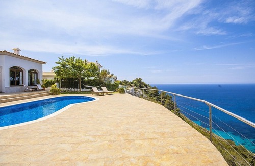 Sa Torre Villa | Villa Voramar: Ocean View Retreat with Private Pool & Spa