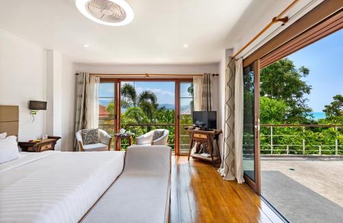 Plai Laem House | Villa Wassana - Oceanfront 5-Bed with Pool & Sunset Views