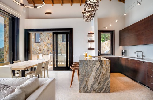 North Sound Villa | Elegant Villa Water’s Edge with Pool and Ocean Views