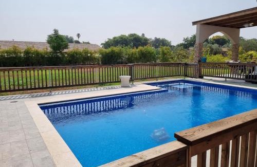 Tal Shahar Villa | Relaxing Villa with Pool in Lush Garden Paradise