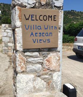 Kymi-Aliveri Apartment | Stunning Villa with Breathtaking Aegean Views - 4 Star Stay