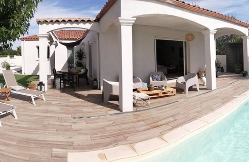 Lieuran-les-Beziers Villa | Idyllic Villa with Pool, 15 Min to Beaches & Mountains