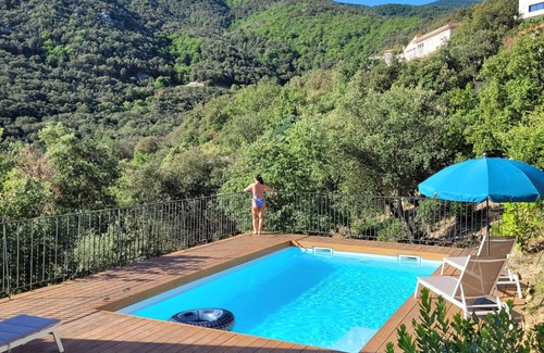 Laroque-des-Alberes Villa | Idyllic Villa with Pool & Ocean Views in Tranquil Setting