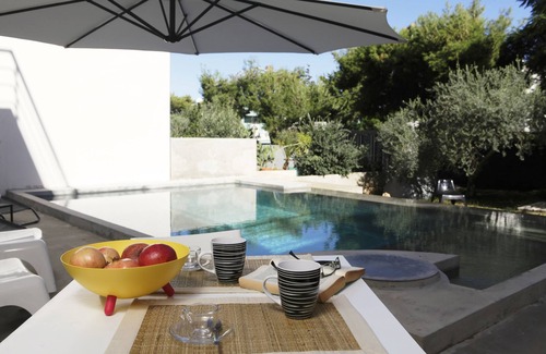 Mandra Capreria House | Idyllic Villa with Pool and Garden Steps from the Sea