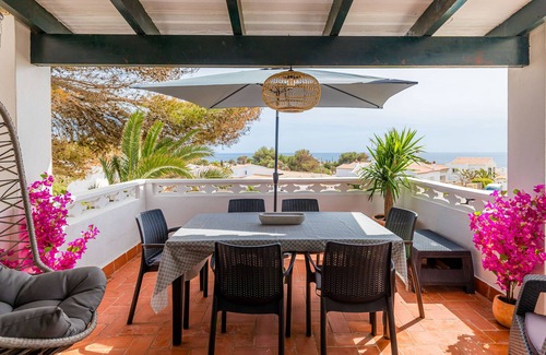 Binibequer Vell Villa | Elegant Villa with Pool and Breathtaking Sea Views
