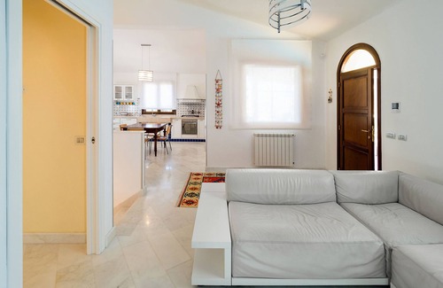 Custonaci Villa | Inviting Villa with Pool and Ocean Views in Trapani