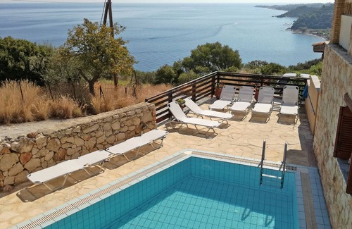 Xirokastello Villa | VILLA with private pool and AMAZING SEA VIEW