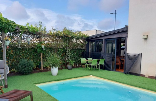 Sauvian Villa | VILLA WITH PRIVATE SWIMMING POOL 6 PEOPLE NEAR VALRAS