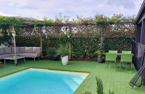 Sauvian Villa | VILLA WITH PRIVATE SWIMMING POOL 6 PEOPLE NEAR VALRAS