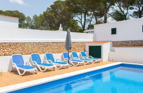 Cala Galdana Villa | Villa Xaloc: Oceanfront Retreat with Pool near Cala Galdana