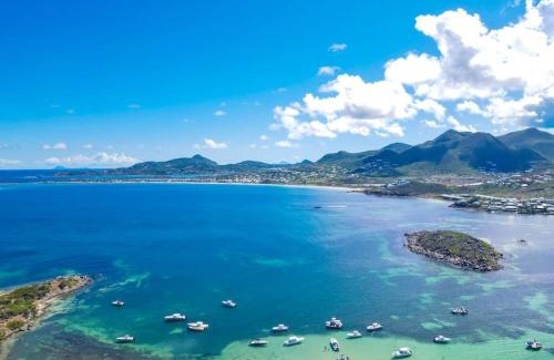 Cul de Sac Villa | Villa Zen: Oceanfront Escape with Private Pool & Hot Tub