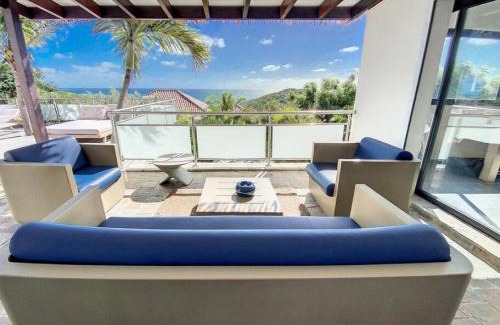Cul de Sac Villa | Villa Zen: Oceanfront Escape with Private Pool & Hot Tub