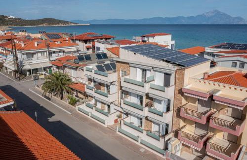 Sarti Apartment | Beachfront Villa Zoe with Ocean View and Child-Friendly Amenities