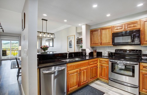 Peak 9 Condo | Experience Village at Breck: Ski In/Ski Out with Views