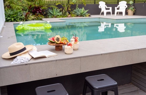 Shellharbour House | Village Hideaway – private family or group oasis with swimming pool, walk to beach & amenities