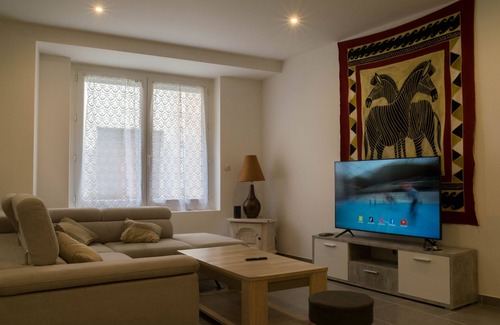 Bourg-Saint-Andeol House | Cozy Village House Near the Majestic Ardèche Gorges