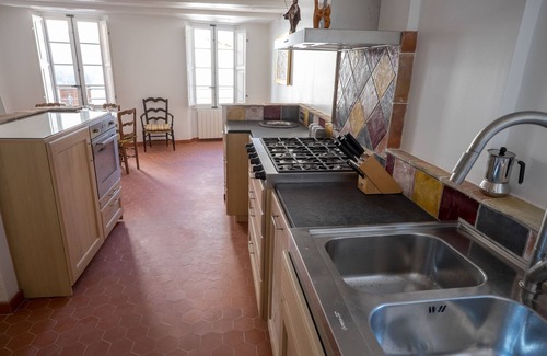 Grimaud House | Historic Grimaud Village House with Pool and Ocean View