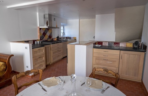 Grimaud House | Historic Grimaud Village House with Pool and Ocean View