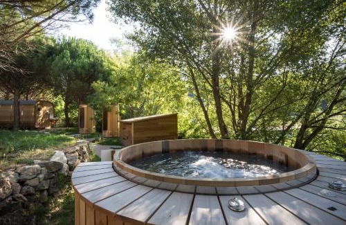 Dieulefit Resort | Charming Village Huttopia Dieulefit with Pool & Ocean Views