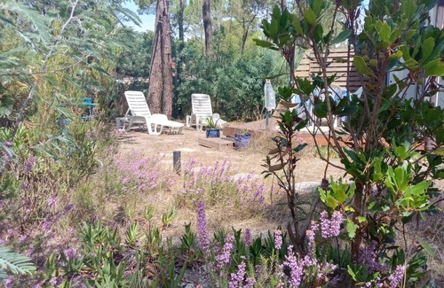 Grayan-Et-L'Hopital House | Cozy Village Naturiste Euronat Bungalow Near the Ocean