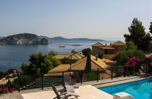 Marathias Apartment | Villas Cavo Marathia: Scenic Studio with Pool & Ocean Views