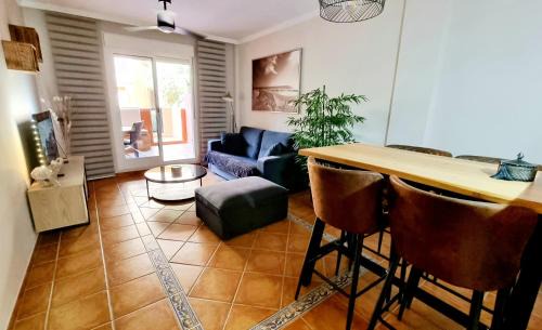 Almerimar Apartment | Guest Rated: Villas de Almerimar Golf with Oceanfront Pool