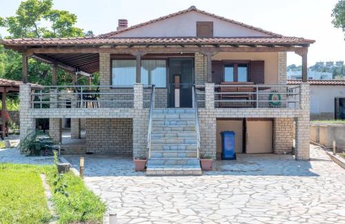 Ormos Panagias Villa | Oceanfront Villas Ormos Palace: Guest Rated 9.8 & Pet Friendly