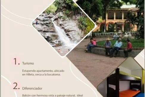 Villeta Apartment | Welcoming Villeta Apartamento 4: Family and Wheelchair Access