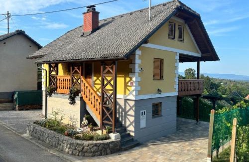 Crnomelj House | Cozy Vineyard Cottage Stepan with Oceanfront Views