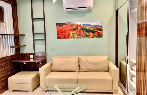 District 9 Apartment | Charming Vinhomes Studio Apartment with Scenic Park View