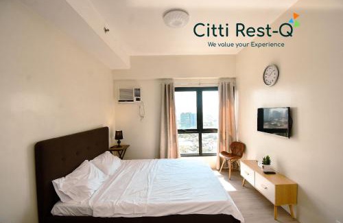 Phil-Am Apartment | Vinia QC Studio Across Trinoma with Free Fast Wi-Fi
