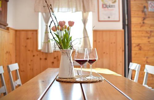 Moravska Nova Ves Apartment | Inviting Vinný sklep: Family-Friendly Stay with Kitchen