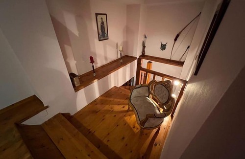 Mesolongi Apartment | Cozy Vintage Attic: Perfect for Pet and Child Friendly Stays