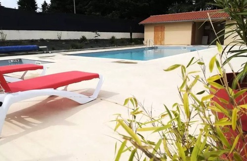 Saint-Bonnet-le-Chateau House | Experience Vintage Mobilhome Cottage at Camping de la Belle Etoile