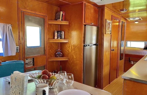 Burton House | Vintage RV Retreat near Round Top with Family-Friendly Amenities