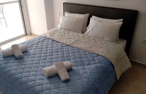 Paralio Astros Apartment | Top-Rated Violetta Studios with Family-Friendly Amenities