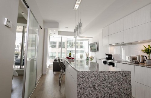 Byward Market - Parliament Hill Apartment | Elegant ViP Downtown 1 Bedroom with Hot Tub & Parking