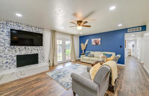 Visalia House | Pet-Friendly Visalia Vacation Rental with Yard Near Downtown