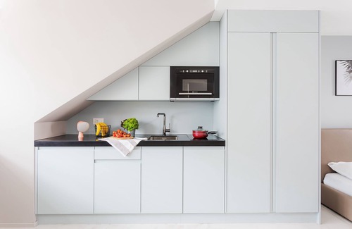 Werd Apartment | Comfortable VISIONAPARTMENTS Zurich with Kitchen & Breakfast