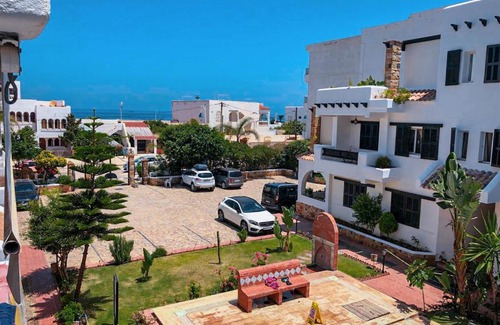 Oued Laou Apartment | Relax in Oued Laou - Jawhara with Oceanfront Pool Views