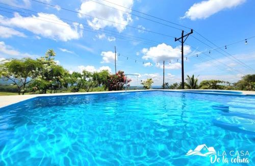 Canton Guatuso Villa | Tranquil Vista al Volcán Tenorio with Oceanfront Amenities