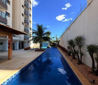 Palmas Apartment | Vista Deslumbrante para o Lago | flat cama king