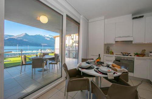 Maccagno Apartment | Vista di Maccagno: Relaxing Getaway with Pool Access