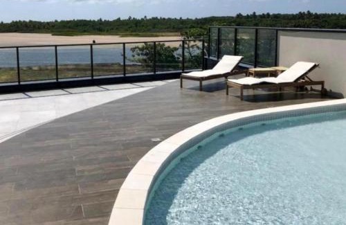 Barra de Jangada Apartment | Discover Vista Explanada Mar: Rooftop Duplex with Pool