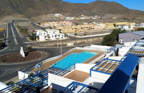 Gran Tarajal Apartment | Oceanfront Vista Mar 5: 4-Star Stay with Pool & Views