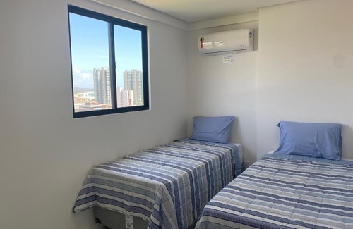 Cruz das Almas Apartment | Vista Mar: Oceanfront Retreat with Pool & Private Beach