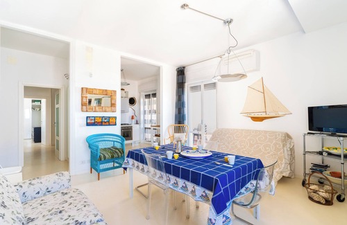Porto Cesareo Apartment | Colus Apartment: Steps from the Sea with Oceanfront Views