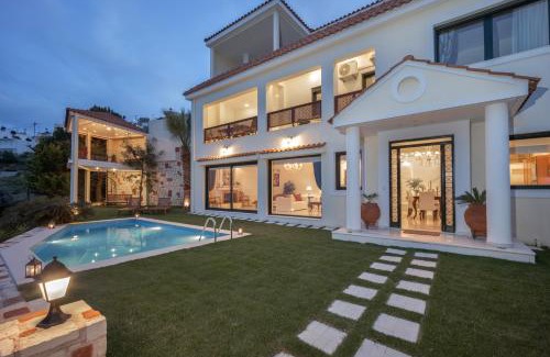 Rodhia Villa | Oceanfront Vista Mare Villa by Estia - Rated 9.3/10