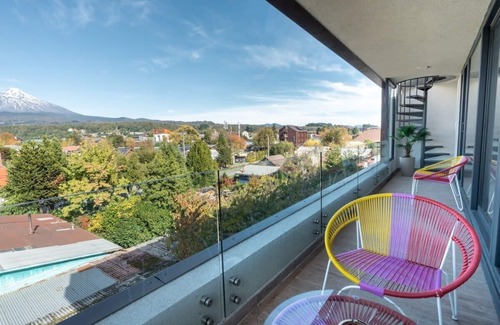 Pucon Apartment | Vista Pucón 2D2B con vista al Volcán